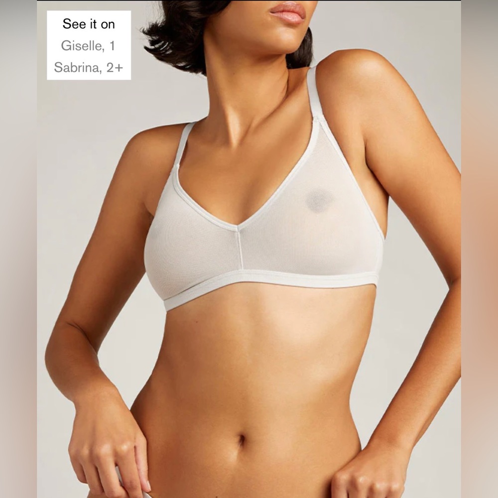 Negative Underwear Sieve Non-Wire Bra
Size: 3
Color: Moon